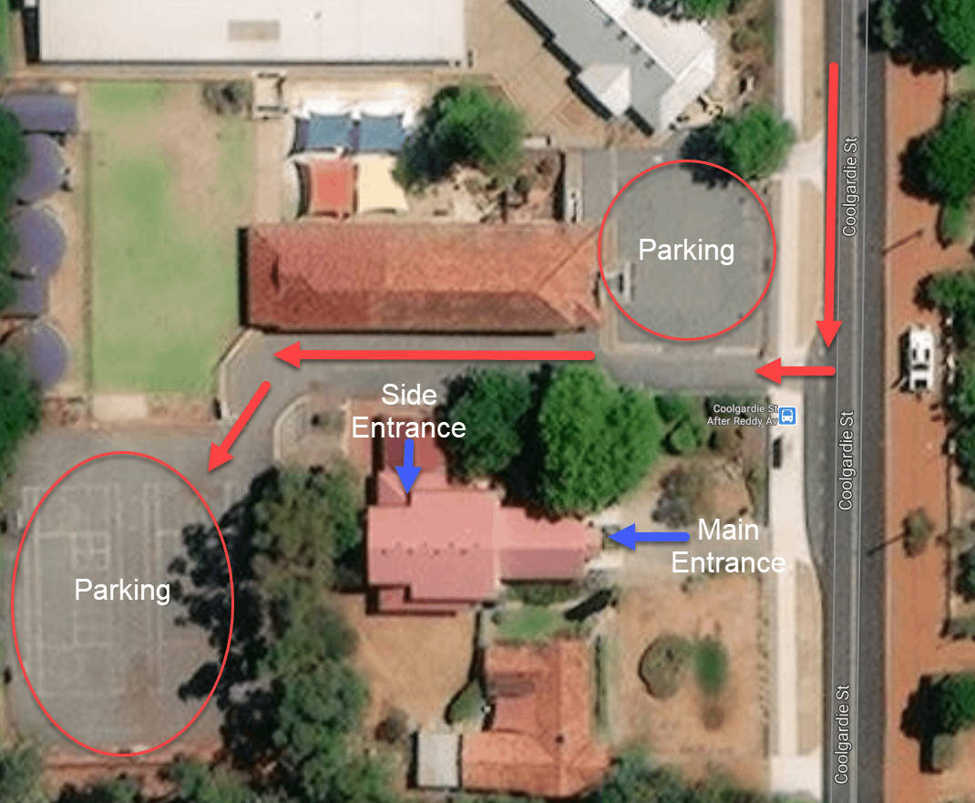 Parking map