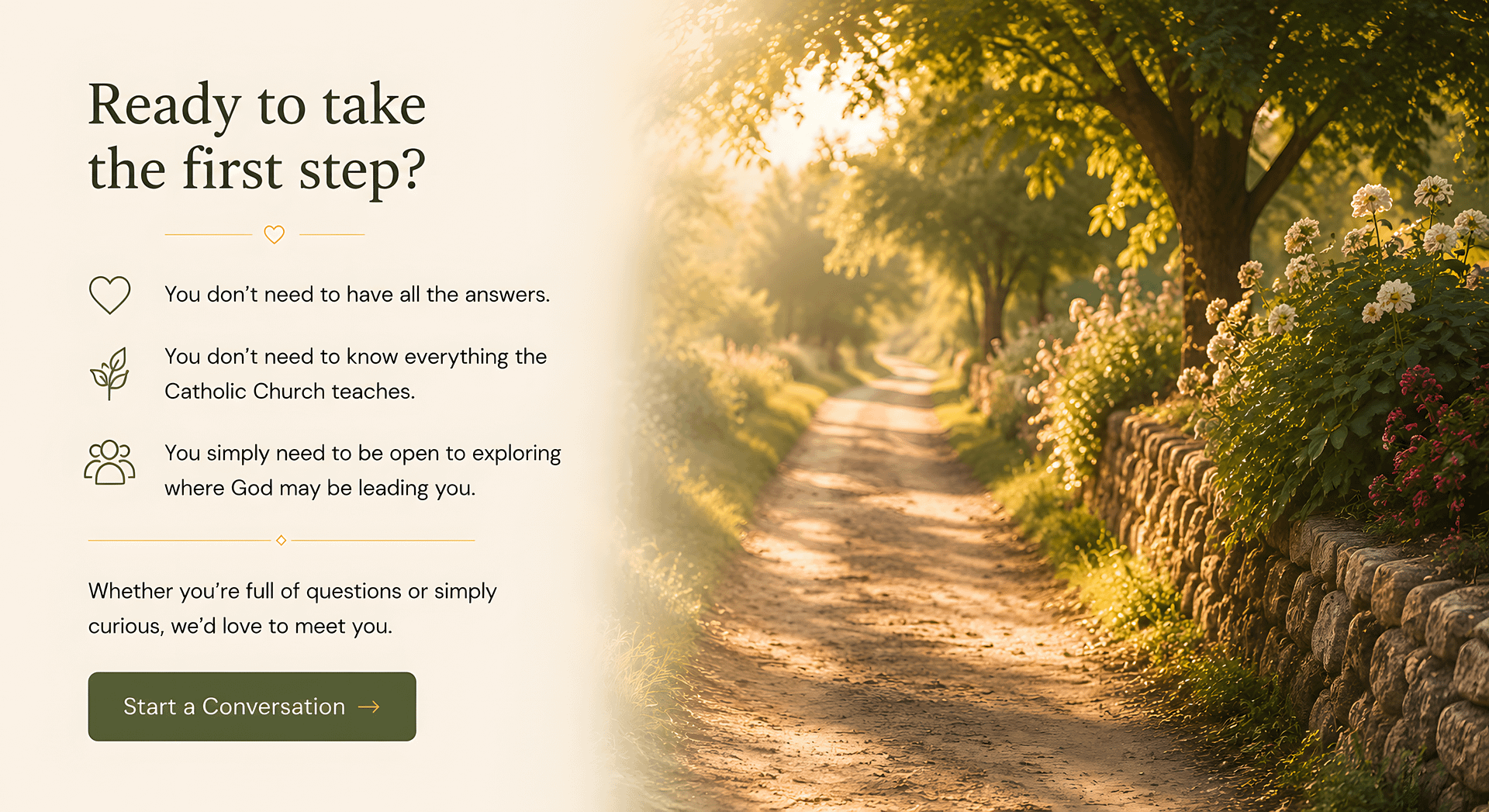 Ready to take the first step?