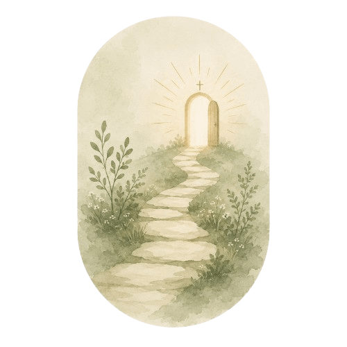A path representing the journey of faith