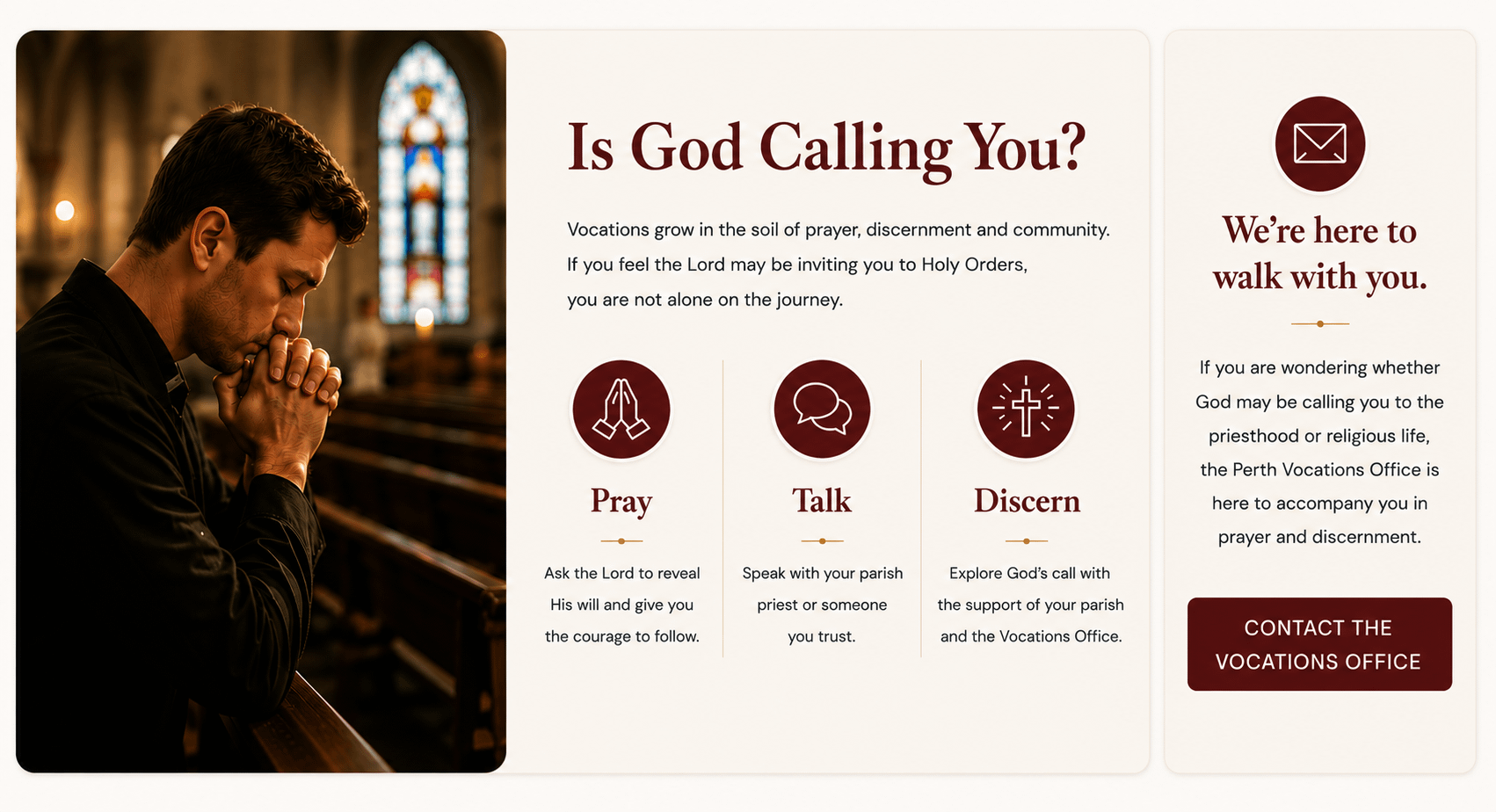 Is God Calling You? Vocations to Holy Orders