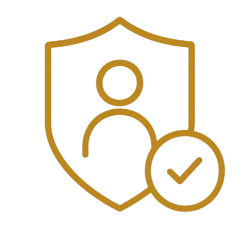 Shield with checkmark icon